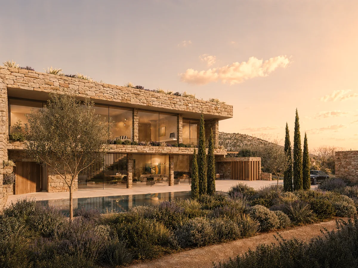 Villa Mirakul – zweigeschossige Villa mit Pool, Resort Tuone Udaina bei Šibenik, Kroatien